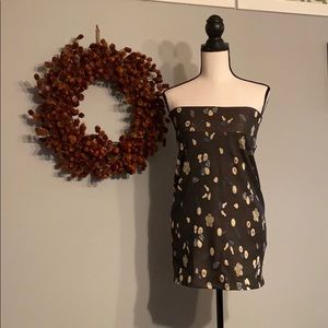 Jacquard Chocolate Brown LLR Cassie Skirt